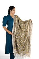 Kalamkari Dupatta - Manav Kalamkari