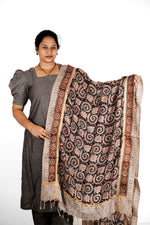 Kalamkari Dupatta - Manav Kalamkari