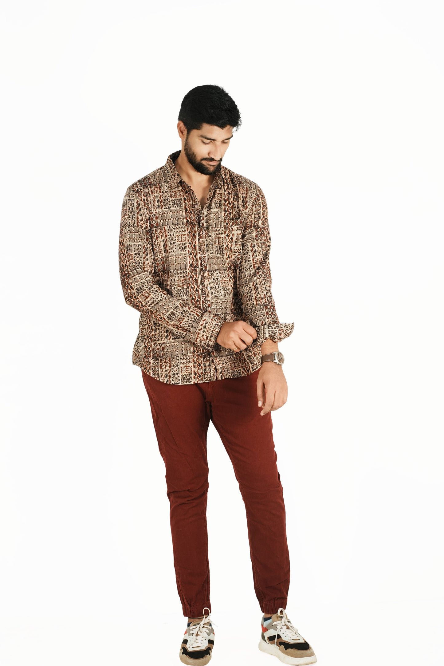 Kalamkari Cotton  Shirt