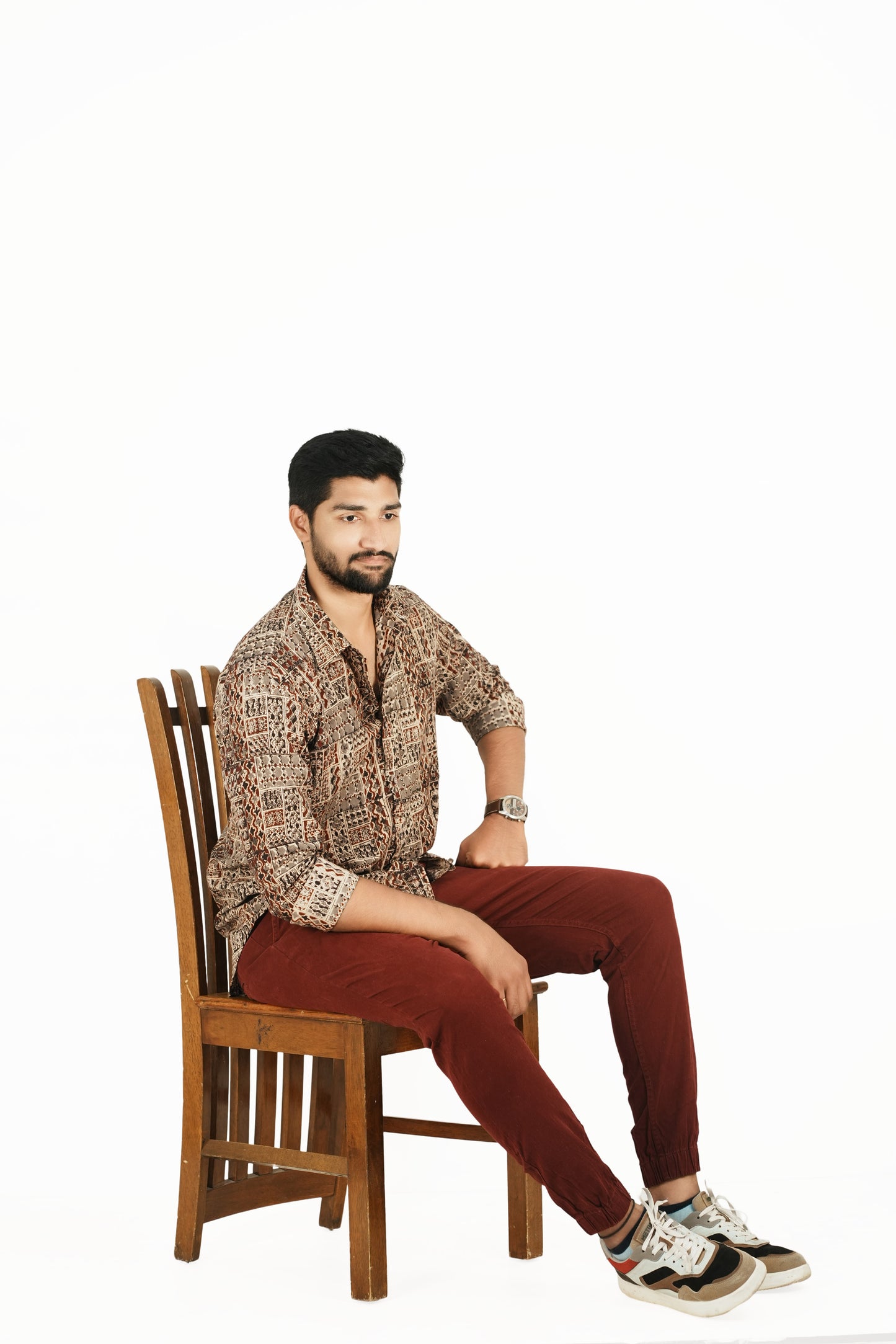 Kalamkari Cotton  Shirt
