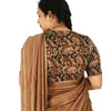 KALAMKARI V NECK 10 INCH HAND  STRECHBLE BLOUSE