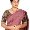 KALAMKARI ROUND NECK 10 INCH HANDS STRECHBLE BLOUSE