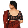 KALAMKARI ROUND NECK 10 INCH HANDS STRECHBLE BLOUSE