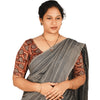 KALAMKARI ROUND NECK 10 INCH HANDS STRECHBLE BLOUSE