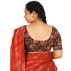 KALAMKARI ROUND NECK 10 INCH HANDS STRECHBLE BLOUSE