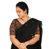 KALAMKARI ROUND NECK 10 INCH HANDS STRECHBLE BLOUSE