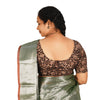 KALAMKARI ROUND NECK 10 INCH HANDS STRECHBLE BLOUSE