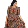 Kalamkari Cotton Umbrella Top