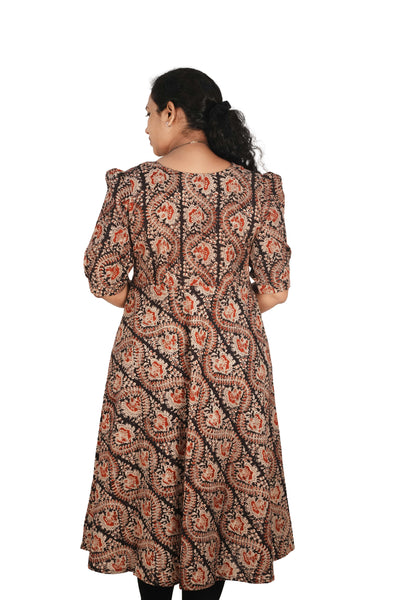 Kalamkari Cotton Umbrella Top