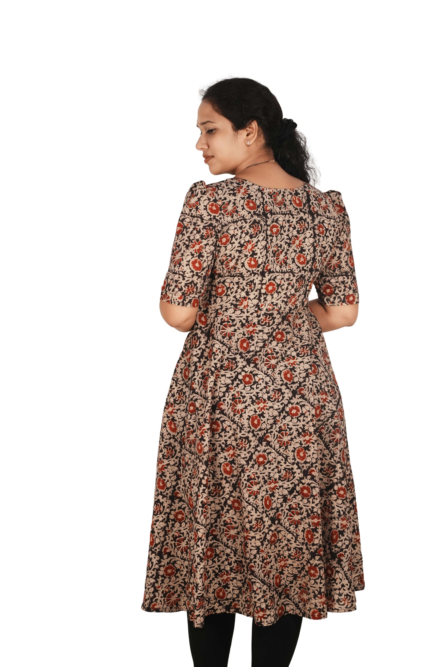 Kalamkari Cotton Umbrella Top