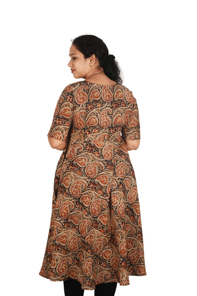 Kalamkari Cotton Umbrella Top