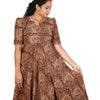 Kalamkari Cotton Umbrella Top
