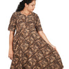 Kalamkari Cotton Umbrella Top