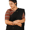 KALAMKARI BOAT NECK OPEN 10 HAND'S STREACHBLE  BLOUSE