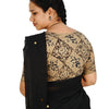 KALAMKARI BOAT NECK OPEN 10 HAND'S STREACHBLE  BLOUSE