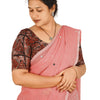 KALAMKARI ROUND NECK 10 INCH HANDS STRECHBLE BLOUSE