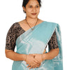 KALAMKARI ROUND NECK 10 INCH HANDS STRECHBLE BLOUSE