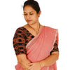 KALAMKARI ROUND NECK 10 INCH HANDS STRECHBLE BLOUSE