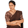 KALAMKARI ROUND NECK 10 INCH HANDS STRECHBLE BLOUSE