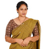 KALAMKARI ROUND NECK 10 INCH HANDS STRECHBLE BLOUSE