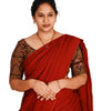 KALAMKARI ROUND NECK 10 INCH HANDS STRECHBLE BLOUSE
