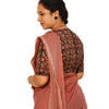 KALAMKARI V NECK 10 INCH HAND  STRECHBLE BLOUSE
