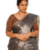 KALAMKARI ROUND NECK 10 INCH HANDS STRECHBLE BLOUSE