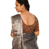 KALAMKARI ROUND NECK 10 INCH HANDS STRECHBLE BLOUSE