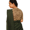 KALAMKARI V NECK 10 INCH HAND  STRECHBLE BLOUSE