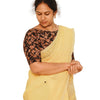 KALAMKARI BOAT NECK OPEN 10 HAND'S STREACHBLE  BLOUSE