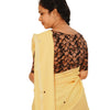 KALAMKARI BOAT NECK OPEN 10 HAND'S STREACHBLE  BLOUSE