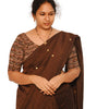 KALAMKARI ROUND NECK 10 INCH HANDS STRECHBLE BLOUSE
