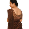 KALAMKARI ROUND NECK 10 INCH HANDS STRECHBLE BLOUSE