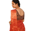 KALAMKARI ROUND NECK 10 INCH HANDS STRECHBLE BLOUSE