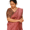 KALAMKARI ROUND NECK 10 INCH HANDS STRECHBLE BLOUSE