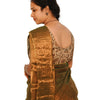 KALAMKARI ROUND NECK 10 INCH HANDS STRECHBLE BLOUSE