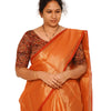 KALAMKARI ROUND NECK 10 INCH HANDS STRECHBLE BLOUSE