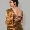 KALAMKARI ROUND NECK 10 INCH HANDS STRECHBLE BLOUSE
