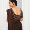KALAMKARI ROUND NECK 10 INCH HANDS STRECHBLE BLOUSE