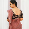 KALAMKARI ROUND NECK 10 INCH HANDS STRECHBLE BLOUSE