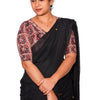 KALAMKARI V NECK 10 INCH HAND  STRECHBLE BLOUSE