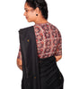 KALAMKARI V NECK 10 INCH HAND  STRECHBLE BLOUSE