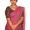KALAMKARI ROUND NECK 10 INCH HANDS STRECHBLE BLOUSE