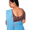 KALAMKARI ROUND NECK 10 INCH HANDS STRECHBLE BLOUSE