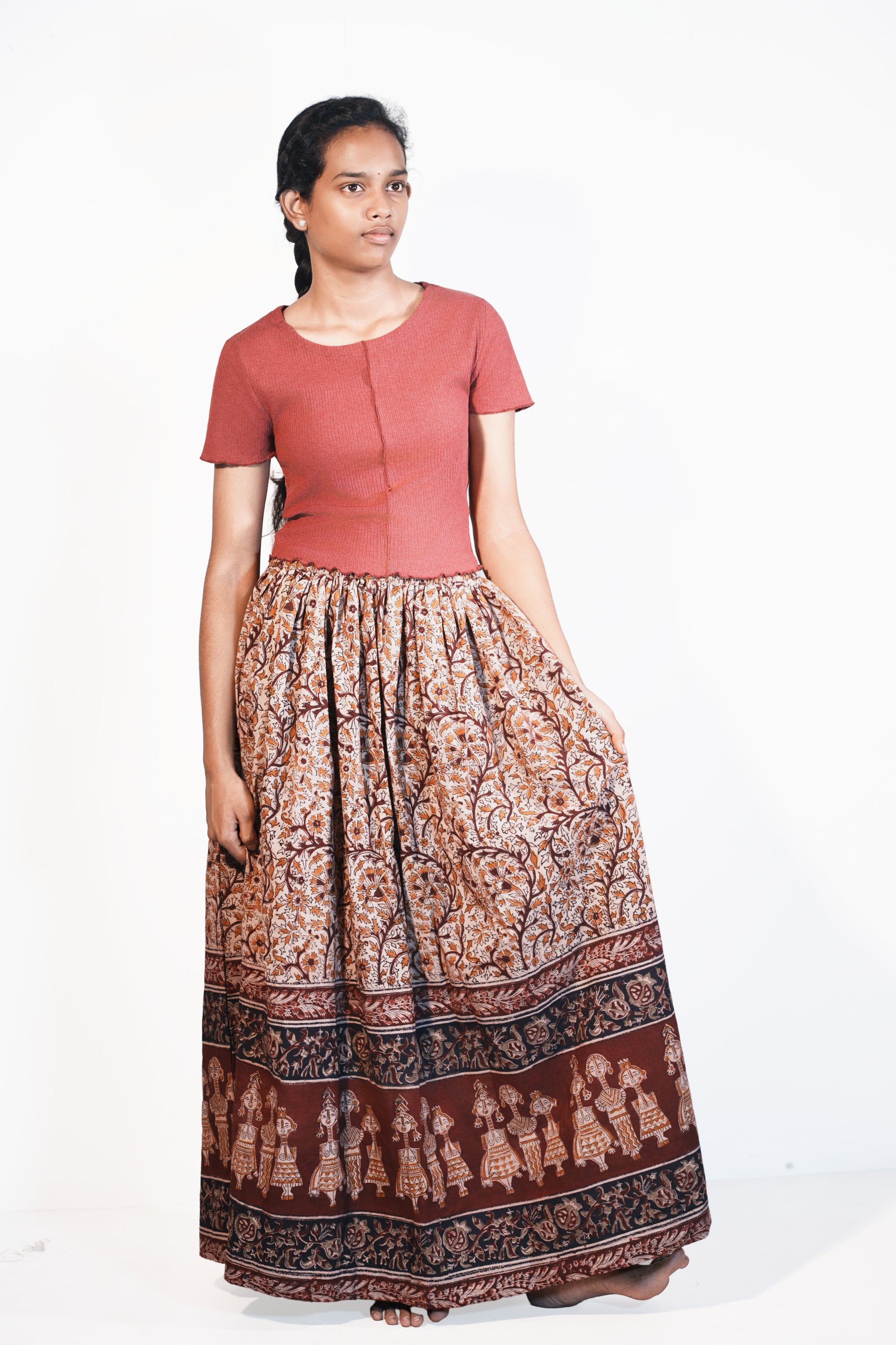 KALAMKARI SKIRT