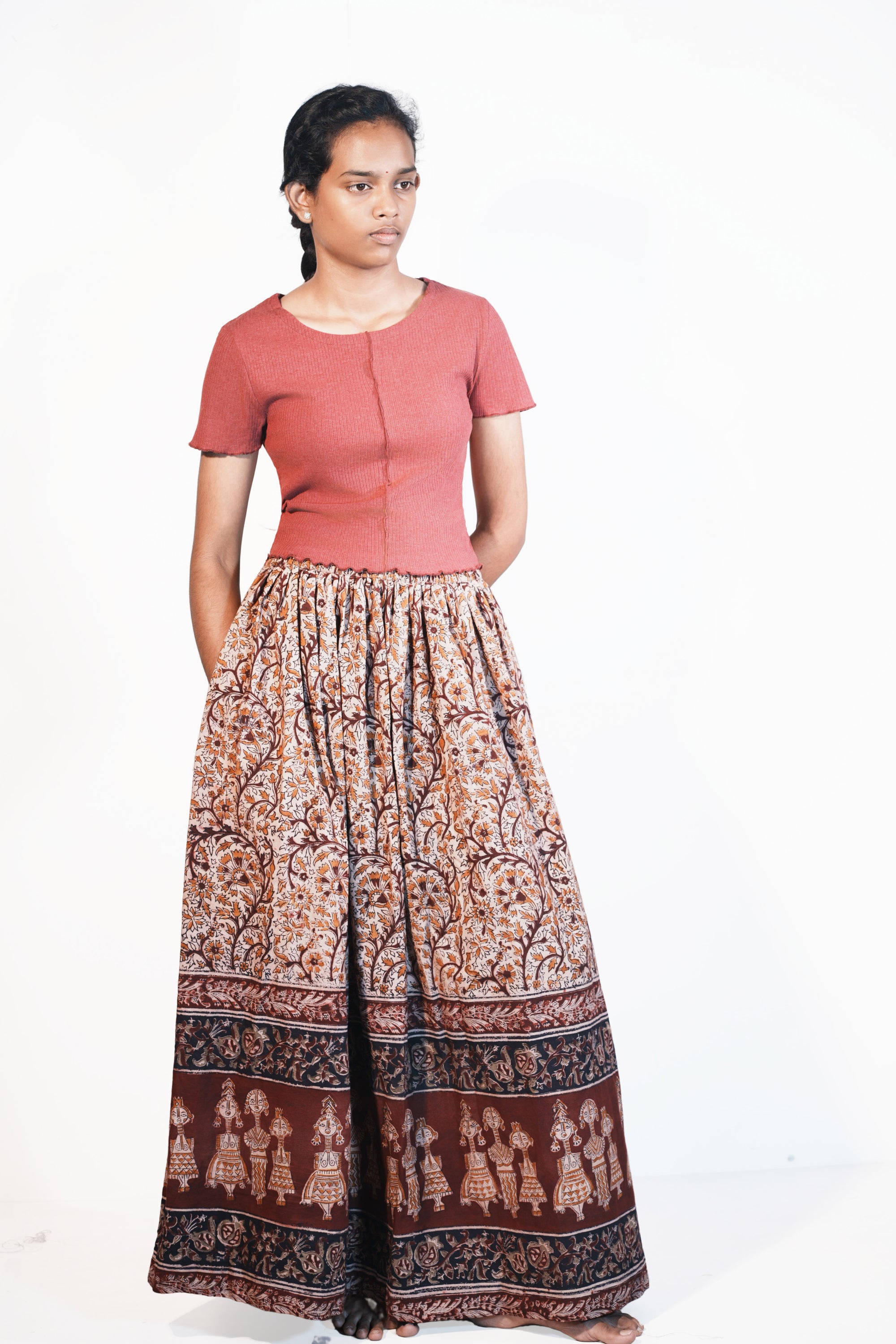 KALAMKARI SKIRT