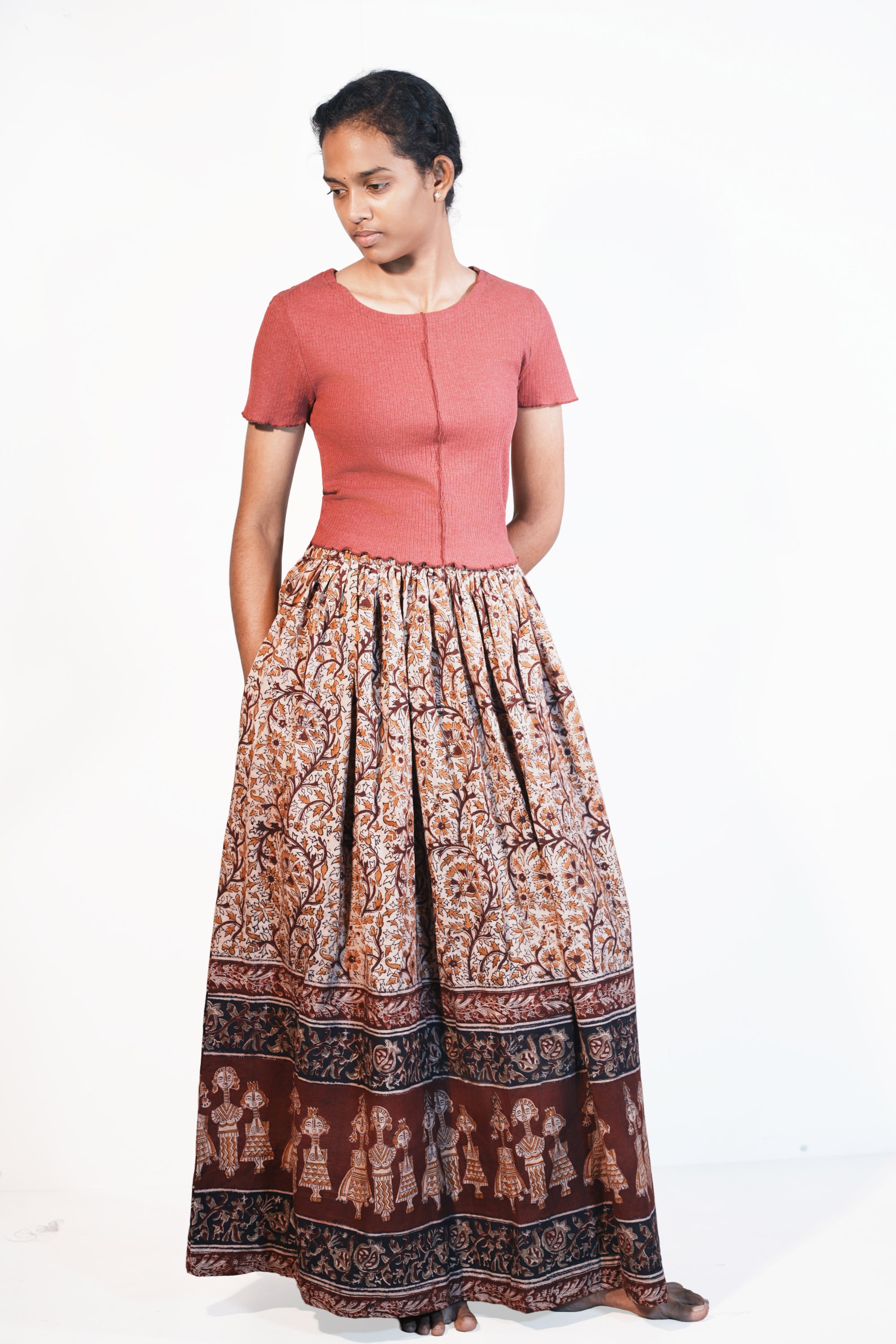 KALAMKARI SKIRT