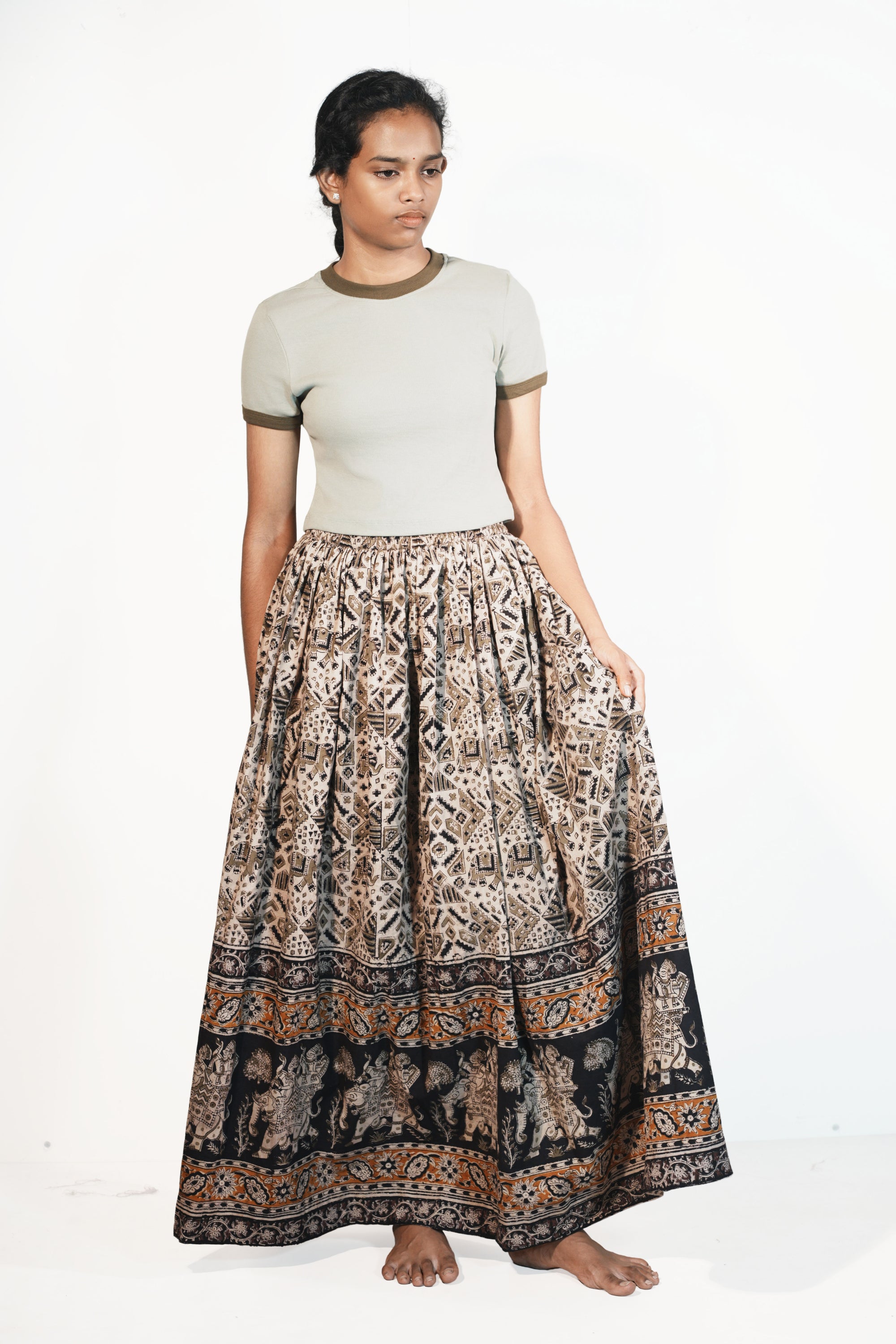 KALAMKARI SKIRT