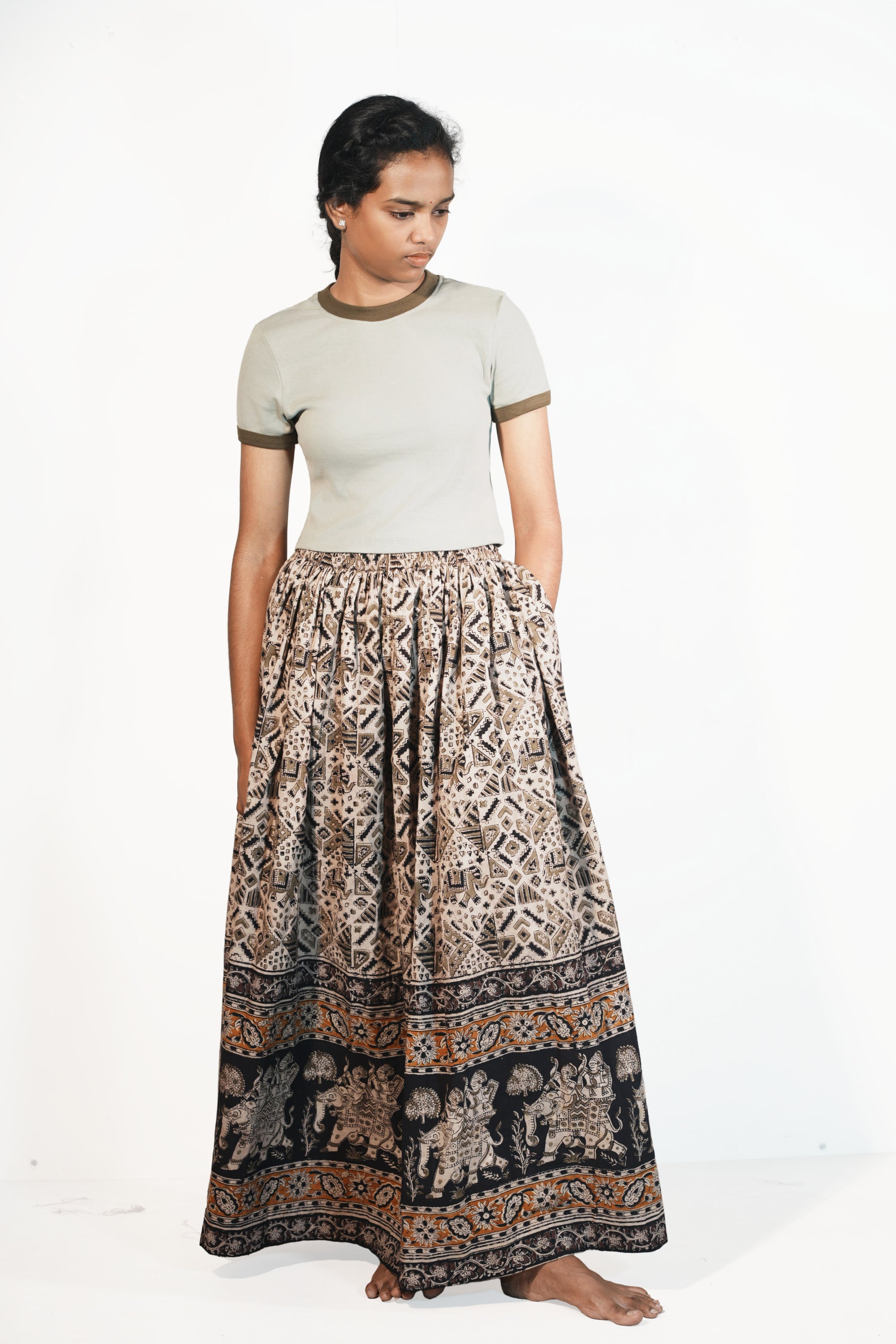 KALAMKARI SKIRT