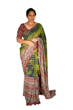Kalamkari Silk Saree